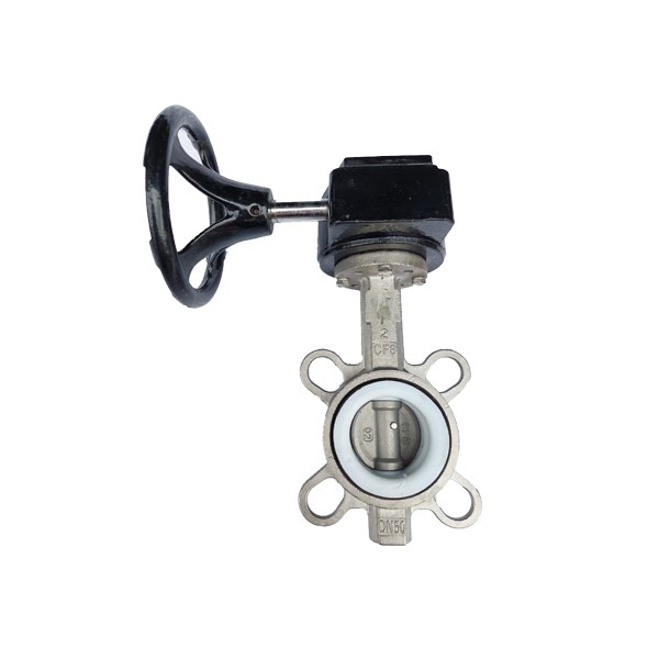 VAN BƯỚM TAY QUAY INOX